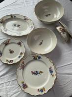 Boch Frères - Tafelservies voor 6 (22) - Fleur de Saxe -, Antiek en Kunst