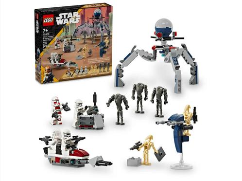 Lego Star Wars 75372 Clone Trooper & Battle Droid Battle, Kinderen en Baby's, Speelgoed | Duplo en Lego, Nieuw, Ophalen of Verzenden