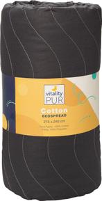 2dekans | Vitality Pur - Luxe Katoenen Bedsprei - 2 persoons, Ophalen of Verzenden, Zo goed als nieuw