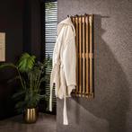 Kapstok Esther 2 x 3 haken mangohout, Huis en Inrichting, Woonaccessoires | Kapstokken, Verzenden, Nieuw