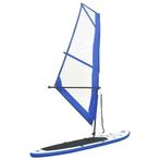 vidaXL Stand-up paddleboard opblaasbaar met zeilset blauw en, Watersport en Boten, Verzenden, Nieuw