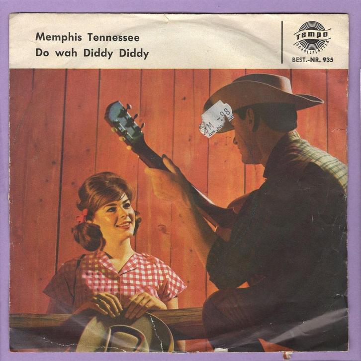 Jimmy Fields – Memphis Tennessee / Do Wah Diddy Diddy (7-Vi, Cd's en Dvd's, Vinyl Singles, Ophalen of Verzenden