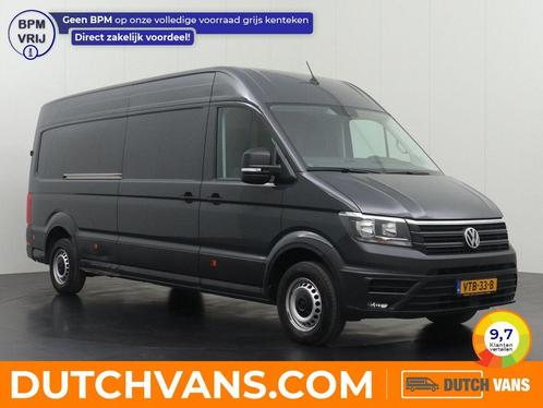 Volkswagen Crafter Bestelbus 2.0TDI | grijs, Auto's, Bestelauto's, Dealer onderhouden, Lease, Automaat, BTW verrekenbaar, Diesel