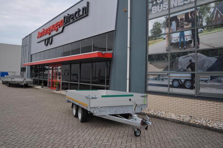 Geremde Eduard plateauwagen - 310x180 cm - 2000 kg bruto, Auto diversen, Aanhangers en Bagagewagens, Ophalen of Verzenden