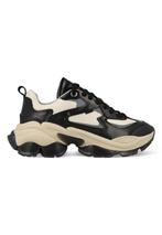 Bronx Sneakers Linn-y 66461B-OA-3736 Zwart / Beige -42, Kleding | Dames, Schoenen, Verzenden, Nieuw, Zwart