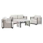 Tuinmeubelset - Curacao - Beige, Tuin en Terras, Tuinsets en Loungesets, Verzenden, Nieuw