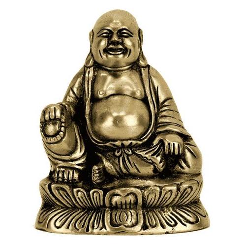 Happy Boeddha Beeld Maitreya - 13 cm, Huis en Inrichting, Woonaccessoires | Boeddhabeelden, Nieuw, Verzenden