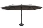 2dekans | Lifa Garden Dubbele Parasol 450x265x240 cm, Ophalen of Verzenden, Zo goed als nieuw