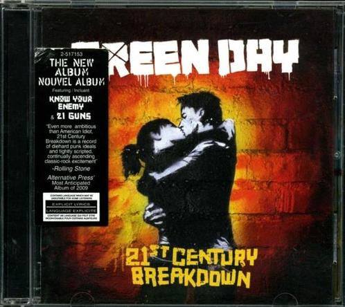 cd - Green Day - 21st Century Breakdown, Cd's en Dvd's, Cd's | Overige Cd's, Zo goed als nieuw, Verzenden