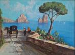 Giuseppe Salvati (1900-1968) - Faraglioni a Capri