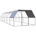 vidaXL Kippenhok 3x12x2 m gegalvaniseerd staal, Verzenden, Nieuw