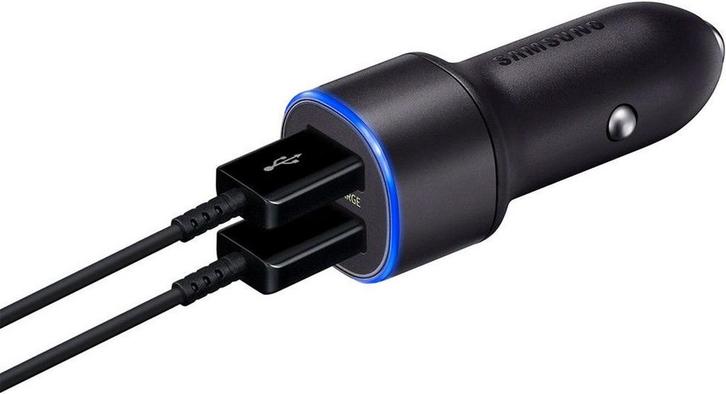Samsung – EP-L1100WBEGWW – 15W Autolader Snellader met U, Telecommunicatie, Mobiele telefoons | Telefoon-opladers, Nieuw, Verzenden