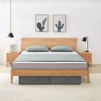 vidaXL Opbergboxen 2 st 70x40x18 cm stof antracietkleurig, Huis en Inrichting, Woonaccessoires | Kisten, Verzenden, Nieuw