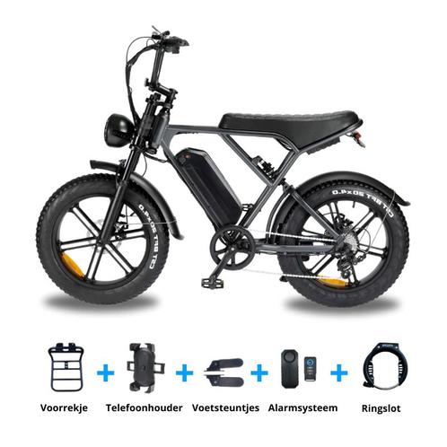 OUXI H9 3.0 Fatbike - Space Grijs - Voorrekje +, Fietsen en Brommers, Elektrische fietsen, Nieuw, Overige merken, Ophalen