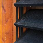 Flex Fence Draaibare Lamellen voor in de tuin Zwart RVS 165, Verzenden, Nieuw