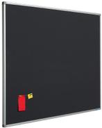 Prikbord bulletin 16mm antraciet - 60x90 cm, Ophalen of Verzenden, Nieuw