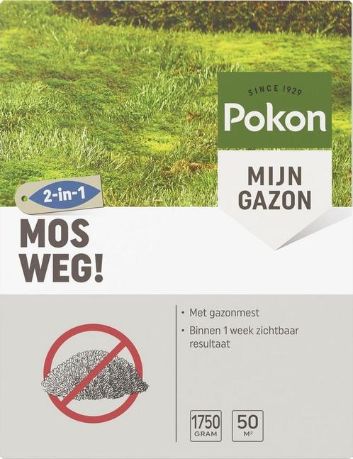 POKON MOS WEG! 1750 GRAM 50M² (ONKRUIDBESTRIJDING), Diensten en Vakmensen, Ongediertebestrijding