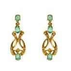 3-delige sieradenset - 18 karaat Geel goud Diamant, Sieraden, Tassen en Uiterlijk, Antieke sieraden