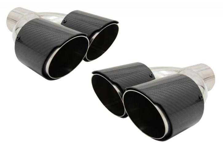 Carbon Sierstukken RS Dubbel (61mm inlaat), Auto-onderdelen, Overige Auto-onderdelen, Ophalen of Verzenden