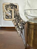 Orfèvre DILECTA - Jardinière (2) - Kristal, Zinklegering, Antiek en Kunst