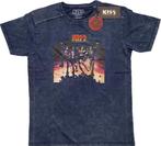 shirts - Kiss Tshirt Destroyer Blauw - Size XXL, Zo goed als nieuw, Verzenden