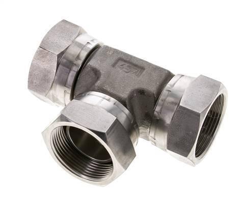 T-koppeling G1 1/2 Binnendraad RVS Hydrauliek 125bar, Doe-het-zelf en Verbouw, Overige Doe-het-zelf en Verbouw, Nieuw, Verzenden