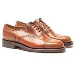 SILVANO LATTANZI - Derby Brouge Brown - UK: 7.5 / US: 8.5 /, Nieuw