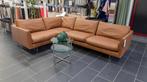 Montis Axel hoekbank Rancho leer refurbished, Zo goed als nieuw, Hoekbank