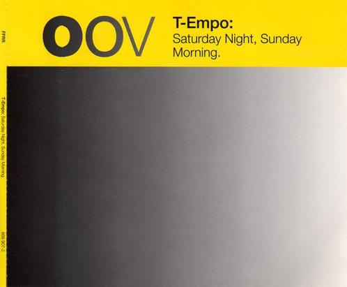 cd single - T-Empo - Saturday Night, Sunday Morning, Cd's en Dvd's, Cd Singles, Zo goed als nieuw, Verzenden