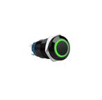 Push schakelaar groene verlichting - 19mm, Hobby en Vrije tijd, Elektronica-componenten, Ophalen of Verzenden, Nieuw
