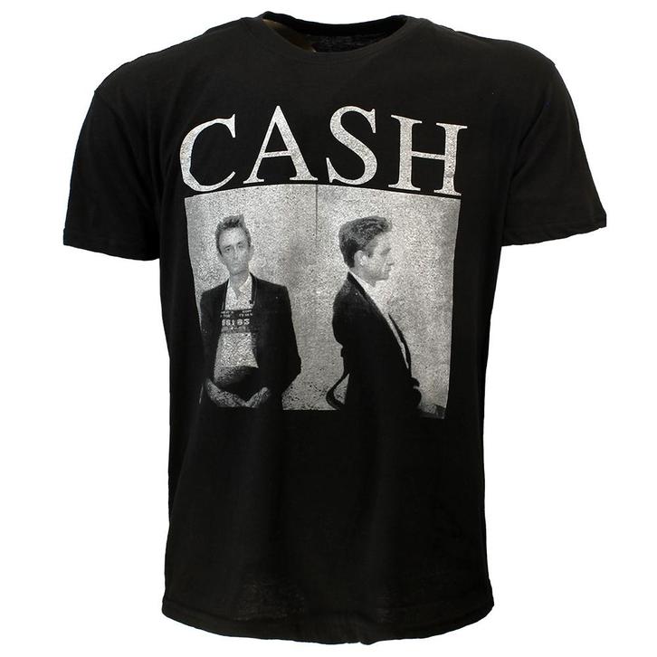 Johnny Cash Mug Shot T-Shirt, Kleding | Heren, T-shirts, Verzenden