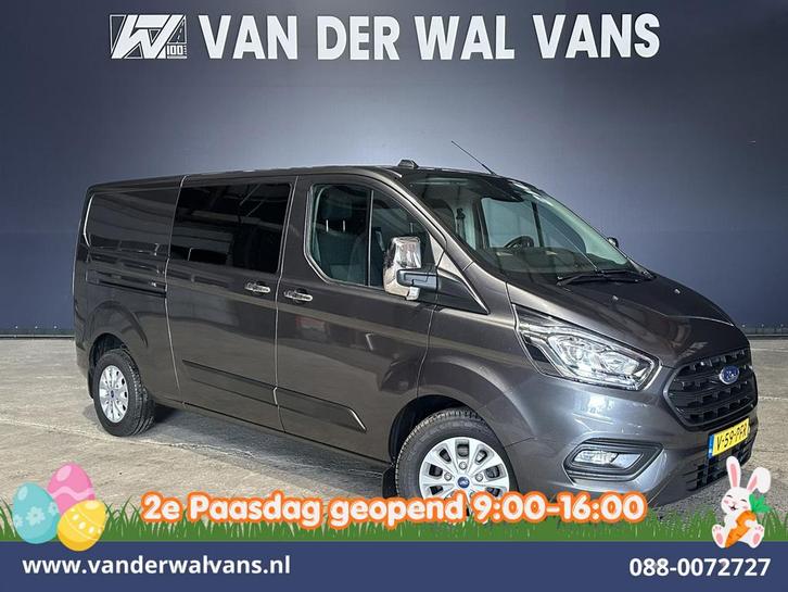 Ford Transit Custom | 2.0 TDCI 170pk L2H1 Dubbele Cabine, Auto's, Bestelauto's, Dealer onderhouden, Te koop, Handgeschakeld, Diesel