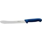 Solea Slagersmes 22.5 cm - Roestvrijstaal - Blauw Kunstst..., Huis en Inrichting, Ophalen of Verzenden, Nieuw
