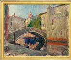 Attilio Doria (1908-1985) - Calle Veneziane, Antiek en Kunst, Kunst | Schilderijen | Klassiek
