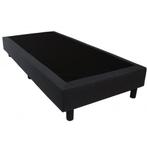 Boxspring Amsterdam - Goedkoopste boxspring van Nederland, Verzenden, Nieuw, Eenpersoons, Zwart