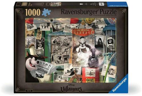 Villainous - Pete Puzzel (1000 stukjes) | Ravensburger -, Hobby en Vrije tijd, Denksport en Puzzels, Nieuw, Verzenden