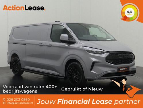 Ford Transit Custom Bestelbus L2 H1 2024 Diesel, Auto's, Ford, Dealer onderhouden, Te koop, Zwart, Handgeschakeld, Financial lease
