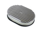 Aluminium 12 inch oval full finned air cleaner, Ophalen of Verzenden, Nieuw