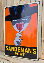 Emaille reclamebord Sandemans port XL, Verzamelen, Verzenden, Nieuw