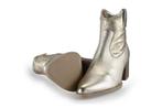 Linea Zeta Cowboy laarzen in maat 38 Goud | 10% extra, Kleding | Dames, Overige kleuren, Verzenden, Zo goed als nieuw, Linea Zeta