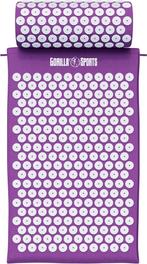 GORILLA SPORTS® Acupressuurmat, met ergonomische kussen en d, Verzenden, Nieuw