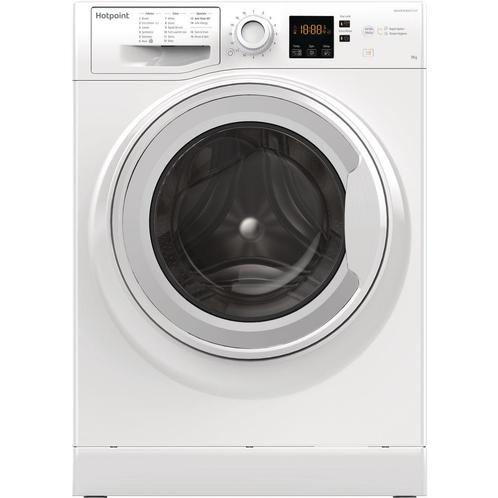 Hotpoint Nswr 963c Wk Wasmachine 9kg 1600t, Witgoed en Apparatuur, Wasmachines, Voorlader, 85 tot 90 cm, Ophalen of Verzenden