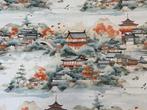 Tijdloze elegantie: traditionele Japanse landschapskatoenen, Antiek en Kunst