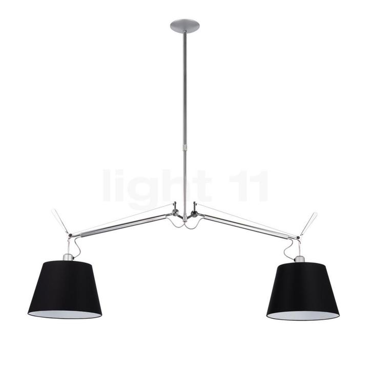 Artemide Tolomeo Sospensione Diffusore Black Edition, ø¸32, Huis en Inrichting, Lampen | Hanglampen, Nieuw, Verzenden