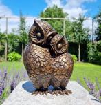 Beeldje - Cuddling owls - Brons, Antiek en Kunst