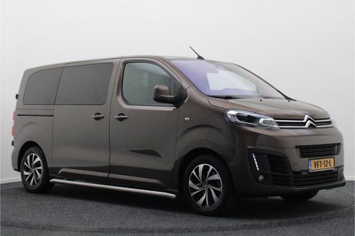 Citroën Jumpy 2.0 BlueHDI 180 M Driver, Auto's, Bestelauto's, Onderhoudsboekje, Lease, Zwart, Automaat, Bruin, Financial lease