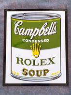 Augustino Kiner - enamel sign Rolex Soup Emailschild Emaille