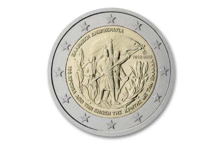 2 euro Kreta 2013 - Griekenland, Postzegels en Munten, Munten | Europa | Euromunten, Verzenden