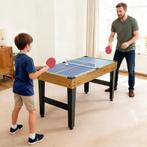 SPORTNOW 13-in-1 Speltafel, Tafelvoetbal, Schaken, Biljart,, Verzenden, Nieuw