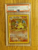 Pokémon - 1 Graded card - Charizard 4 Foil - PSA 5 - WOTC -, Hobby en Vrije tijd, Verzamelkaartspellen | Pokémon, Nieuw